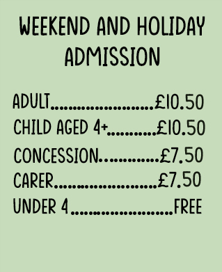 weekend holiday admission